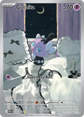 Gothita (White Flare 124/086)